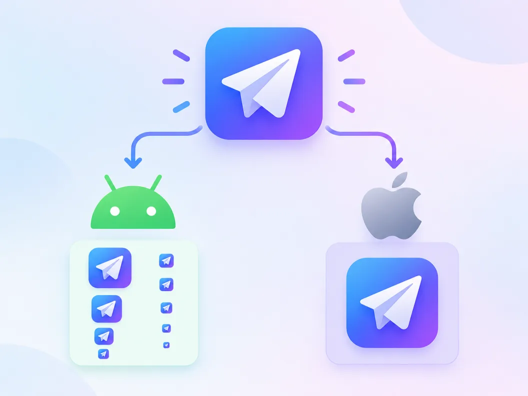 Flutter app icon generator: one AI-drawn 1024 pixel master PNG feeding Android mipmap folders and the iOS AppIcon.appiconset in a Flutter project tree